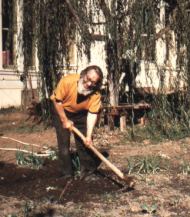 Murshid in the garden